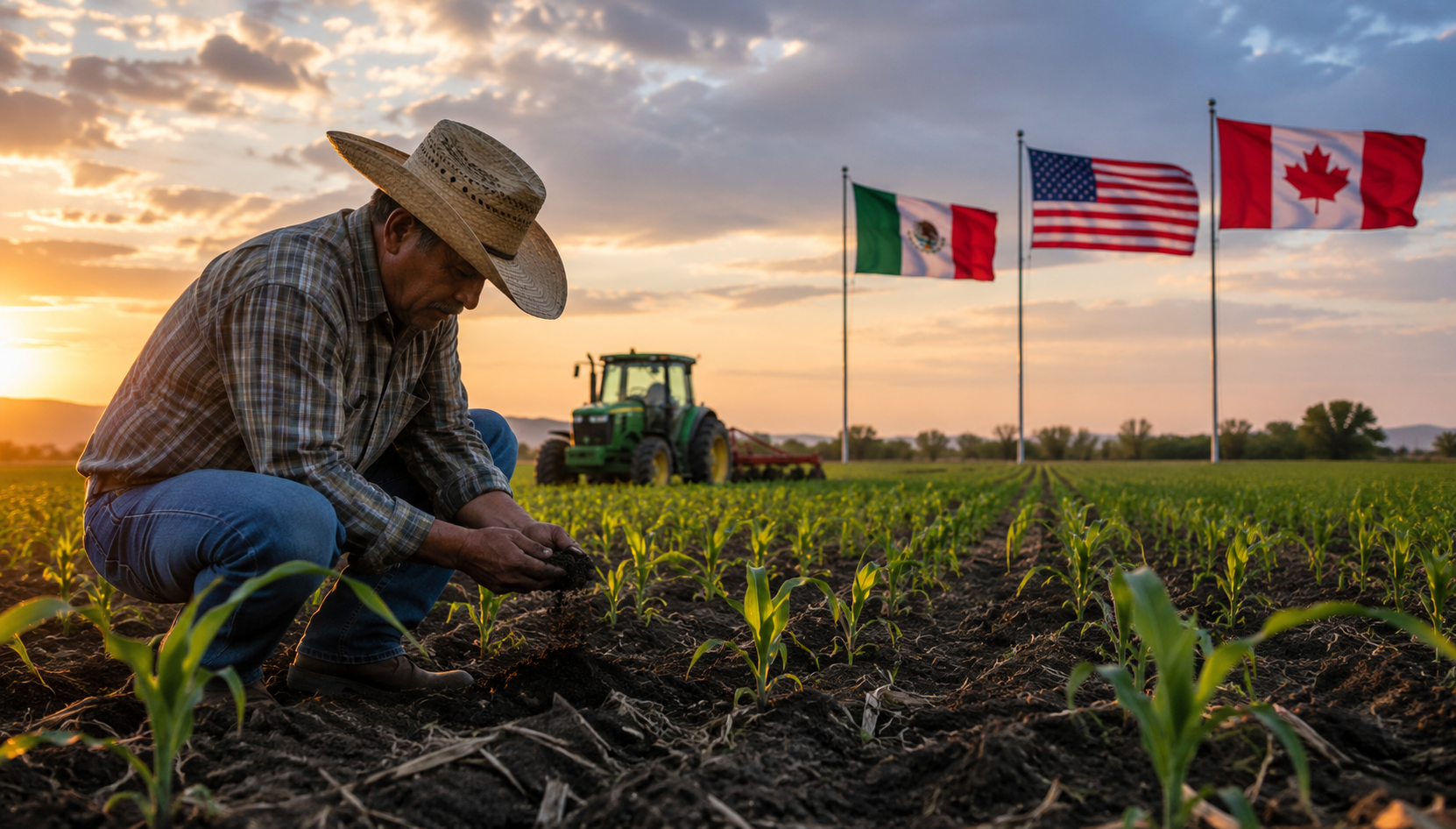 Campo mexicano enfrenta incertidumbre por revisión del T-MEC, alerta la UNTA
