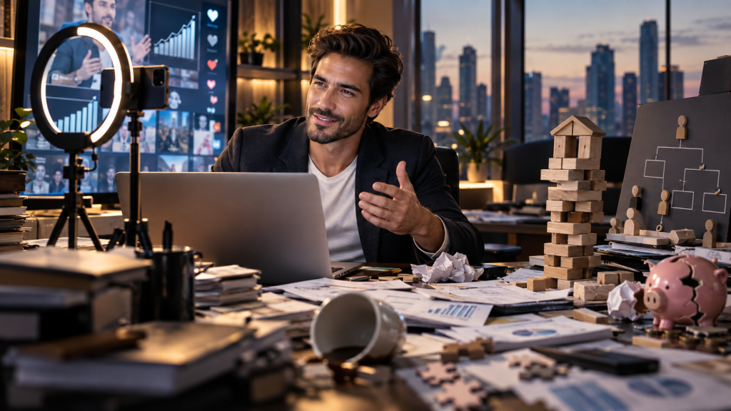 El falso emprendedor: ¿facturar mucho convierte automáticamente en empresario?